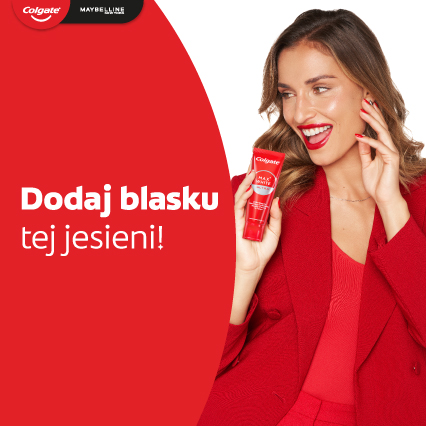 Dodaj blasku tej jesieni z Colgate® Max White® x Maybelline New York