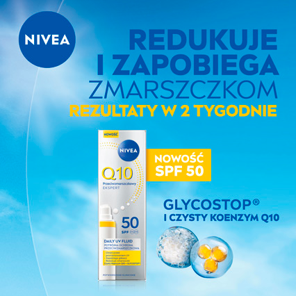 Pielęgnacja i ochrona UV – odkryj NIVEA Q10 z SPF 50