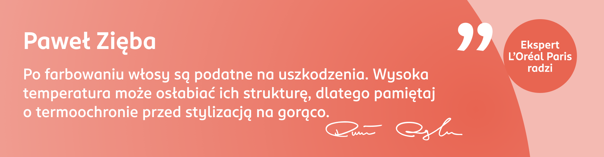 Porada eksperta – stosowanie termoochrony po farbowaniu