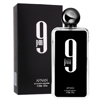 Opakowanie i flakon Afnan 9 PM Black