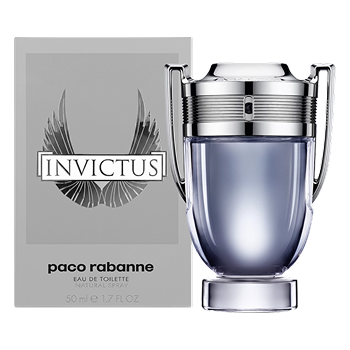 Opakowanie i flakon Rabanne Invictus 