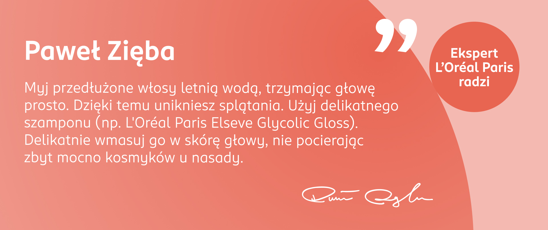 Porada eksperta – jak myć przedłużane włosy
