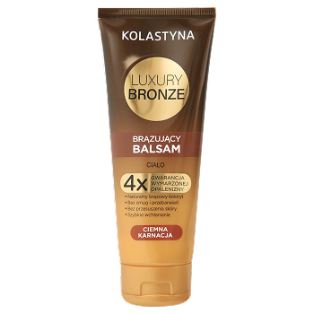 Opakowanie balsamu brązującego Kolastyna Luxury Bronze