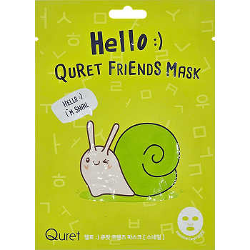 Opakowanie maski Quret Hello :) Friends Mask