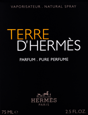 Flakon HERMES Terre D'Hermes