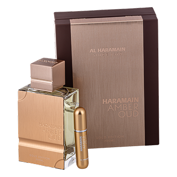 Opakowanie i flakon Al Haramain Amber Oud Gold Edition
