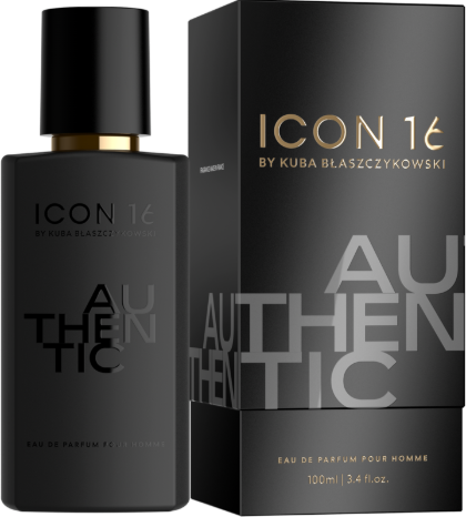 Flakon i opakowanie Icon16 by Kuba Błaszczykowski Authentic