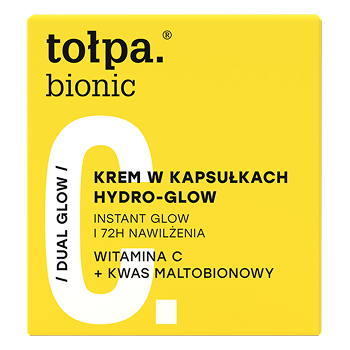 Opakowanie kremu Tołpa Bionic Dual Glow
