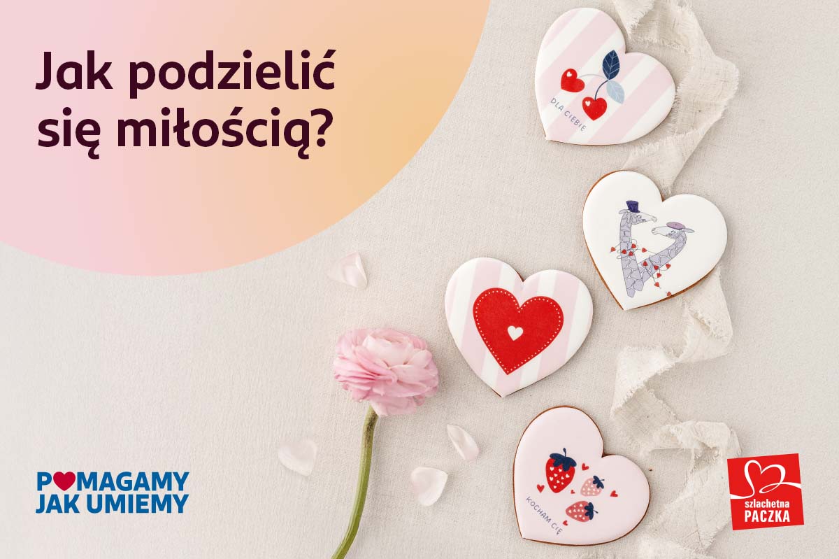 Pierniczki Igi Sarzyńskiej stworzone dla akcji Jak podzielić się miłością Rossmann x Szlachetna Paczka