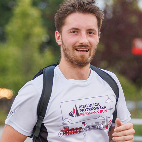 Trasa Biegu Ulicą Piotrkowską Rossmann Run 2025 