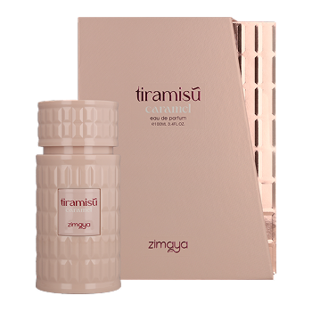 Opakowanie i flakon Zimaya Tiramisu Caramel 