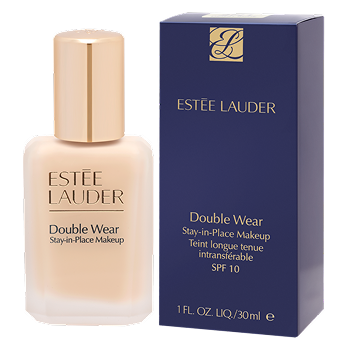Opakowanie i butelka podkładu Estee Lauder Double Wear Stay-in-Place