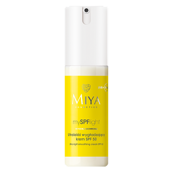 Opakowanie MIYA Cosmetics mySPFlight