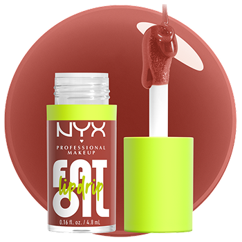 Opakowanie błyszczyka NYX Professional Makeup Fat Oil nr 10 Splash Of Cream