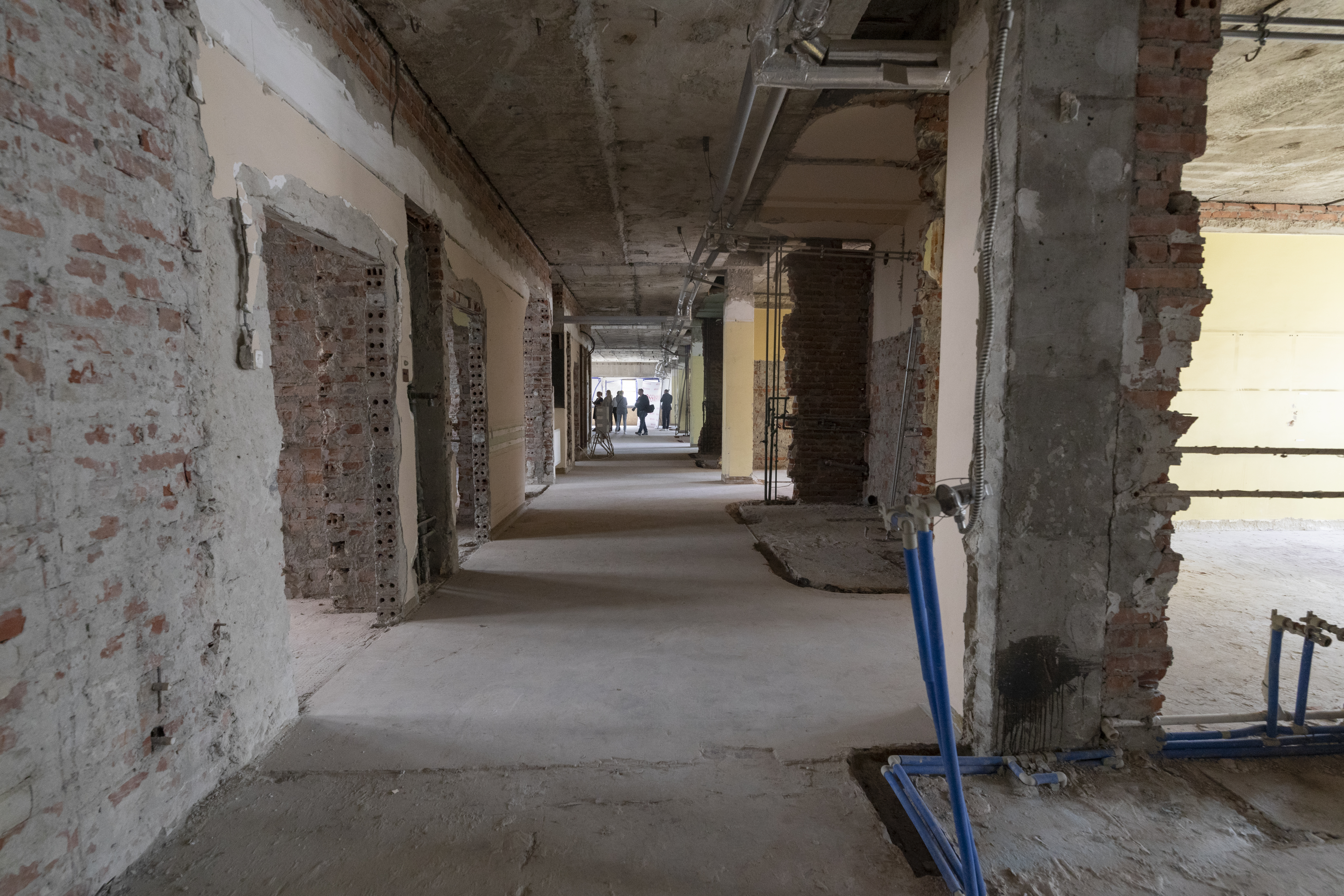 zdjęcie kliniki w trakcie remontu