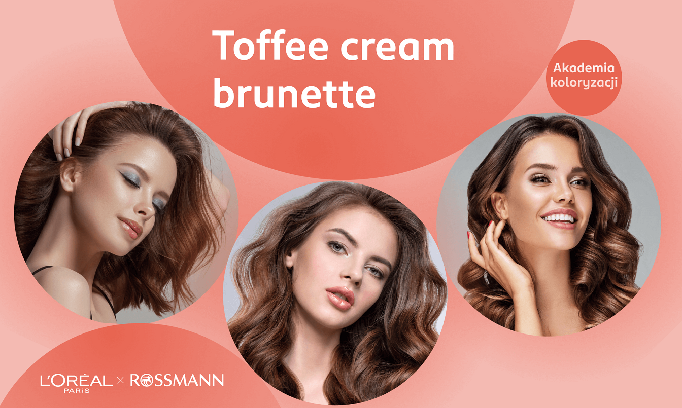 Najmodniejsze kolory włosów tego sezonu – toffee cream brunette