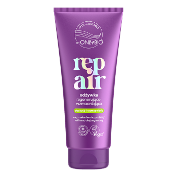 Opakowanie odżywki do włosów OnlyBio Hair In Balance Repair