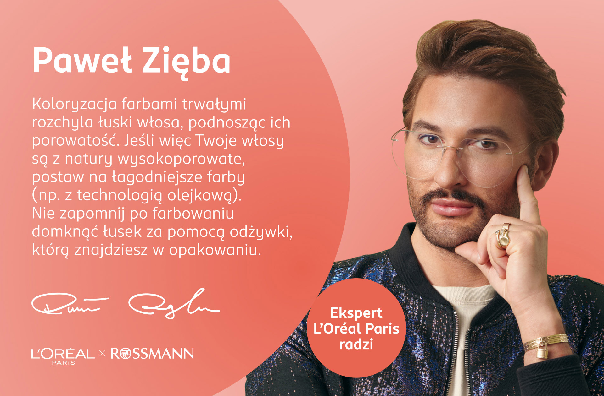 Porada eksperta – porowatość włosów a koloryzacja