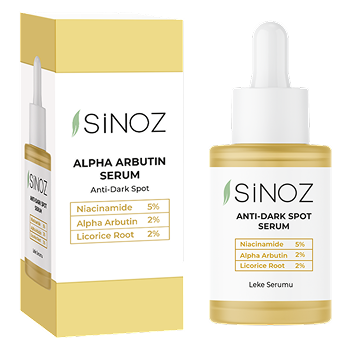 Opakowanie serum na przebarwienia Sinoz Alpha Arbutin