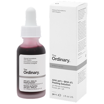 Opakowanie The Ordinary AHA 30% + BHA 2% Peeling Solution