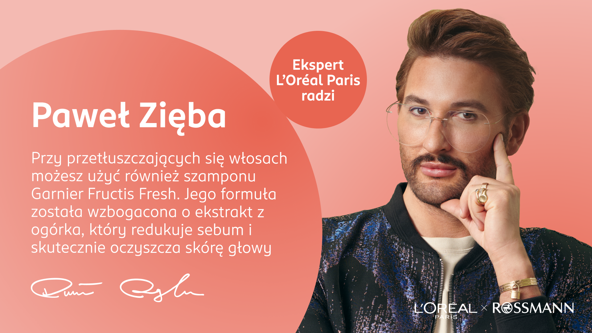 Zalety stosowanie szamponu Garnier Fructis Fresh – infografika 