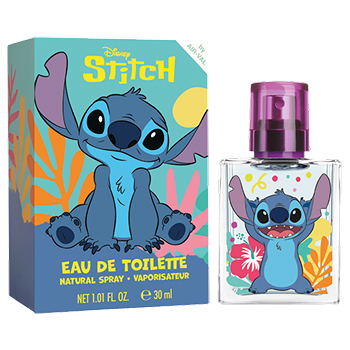 Opakowanie i flakon Disney Stitch