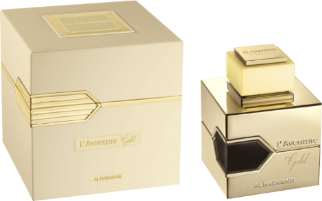 Flakon i opakowanie Al Haramain L'Aventure Gold