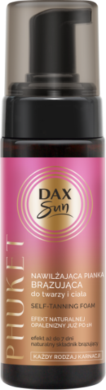 Opakowanie pianki brązującej Dax Sun Phuket 