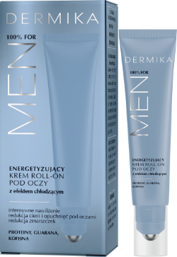 Opakowanie kremu pod oczy Dermika 100% for Men 