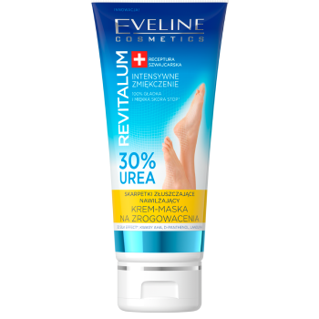 Opakowanie kremu-maski do stóp Eveline Cosmetics Revitalum