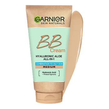 Opakowanie kremu BB Garnier Skin Naturals Hyaluronic Aloe