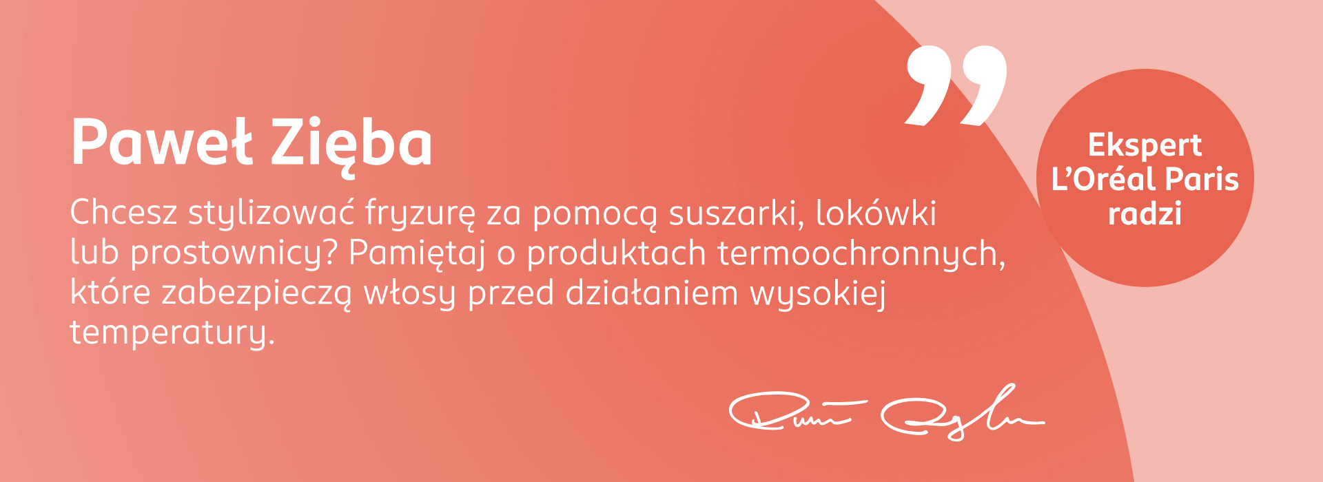 Porada eksperta – kosmetyki termoochronne po koloryzacji