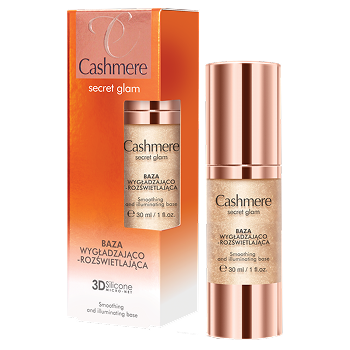 Opakowanie i kartonik bazy Cashmere Secret Glam