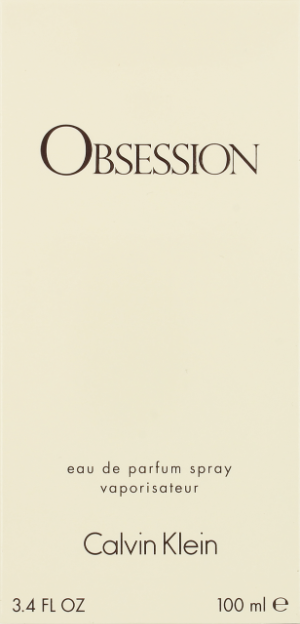 Opakowanie Calvin Klein Obsession