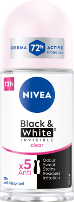 Opakowanie Nivea Black & White Clear 72h