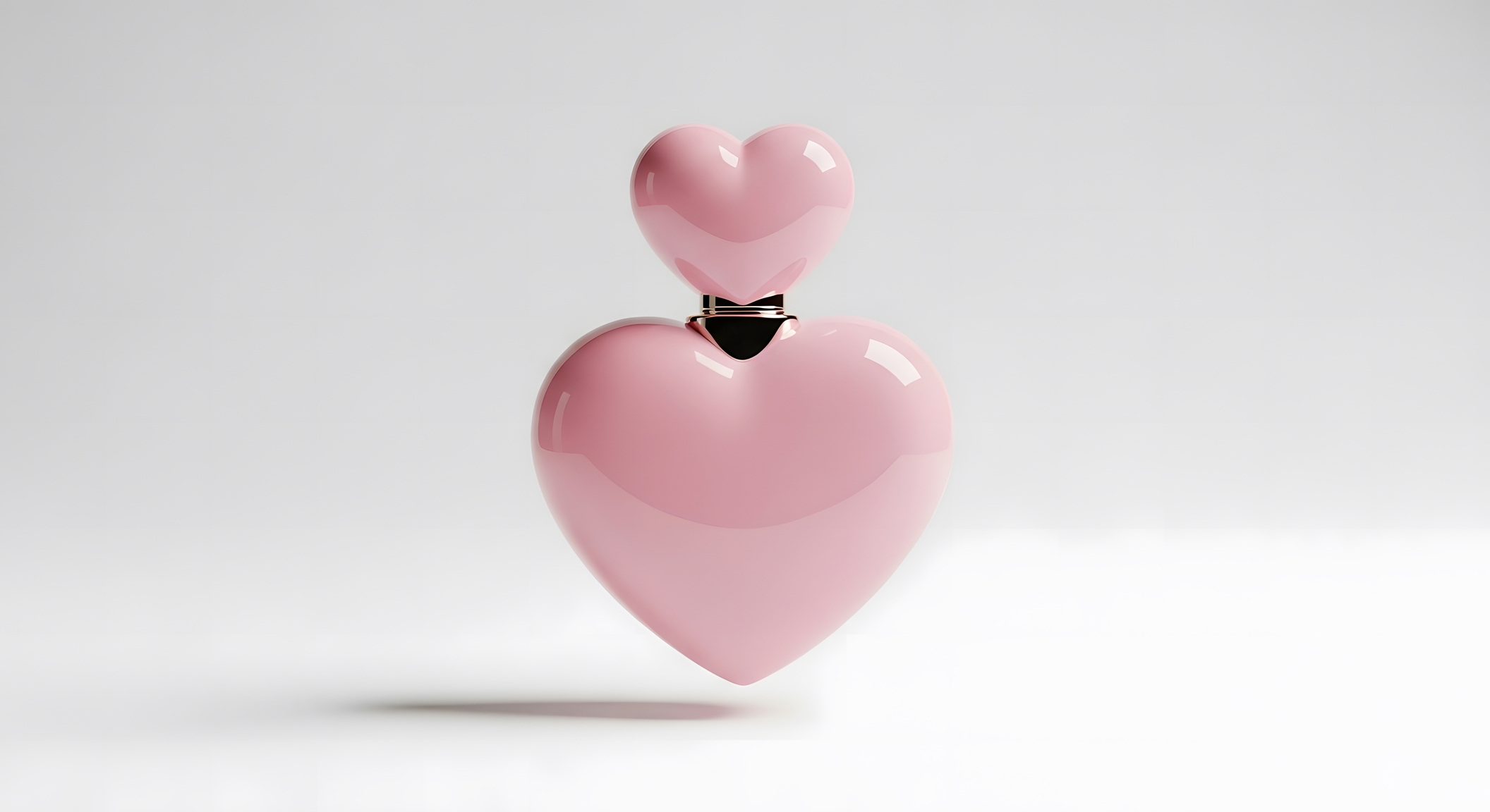 Flakonik perfum na walentynki