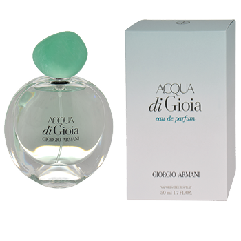 Opakowanie i flakon Giorgio Armani Acqua di Gioia