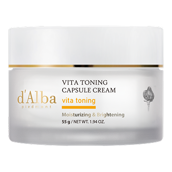 Opakowanie kremu D'alba Piedemont Vita Toning Capsule