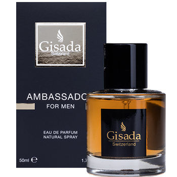 Opakowanie i flakon Gisada Ambassador