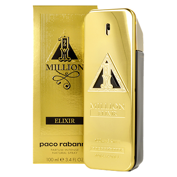 Opakowanie i flakon Rabanne 1 Million Elixir