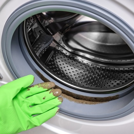 Jak wyczyścić gumę w pralce – uszczelkę w kołnierzu?