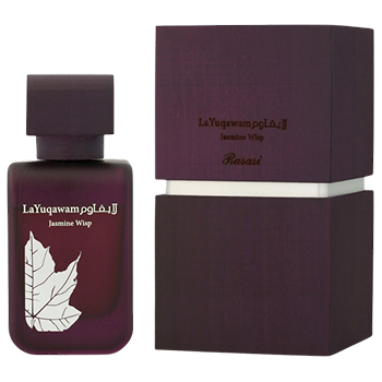 Opakowanie i flakon Rasasi La Yuqawam Jasmine Wisp