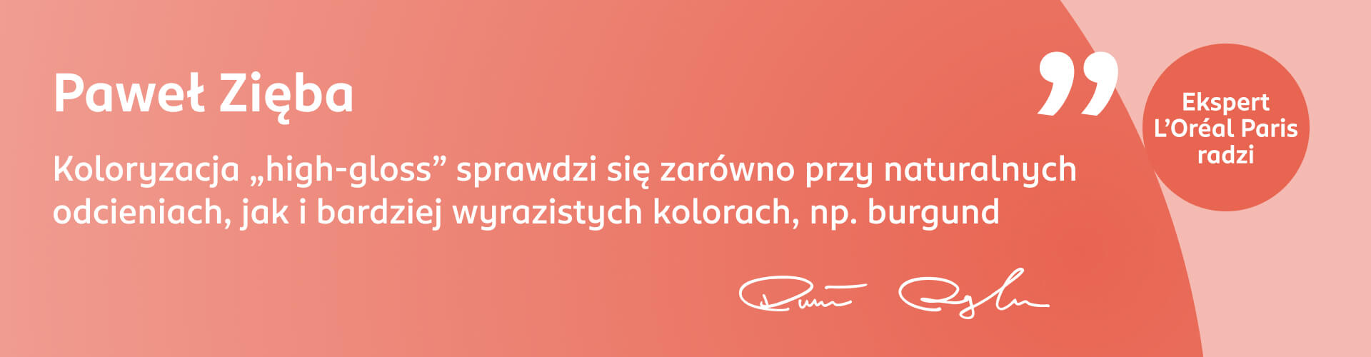 Porada eksperta – przy jakich odcieniach sprawdzi się koloryzacja „high-gloss”?
