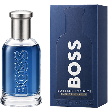 Opakowanie i flakon Hugo Boss Bottled Infinite