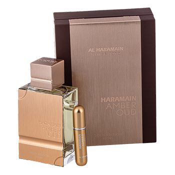 Opakowanie i flakon Al Haramain Amber Oud Gold Edition