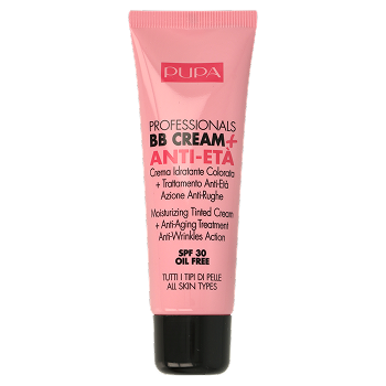 Opakowanie kremu Pupa Milano Professionals BB Cream + Anti-Eta