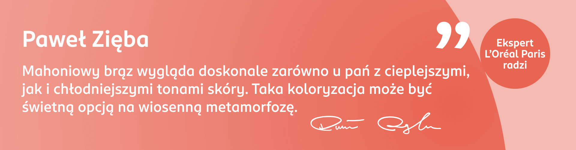 Porada eksperta – mahoniowa koloryzacja przed wiosną