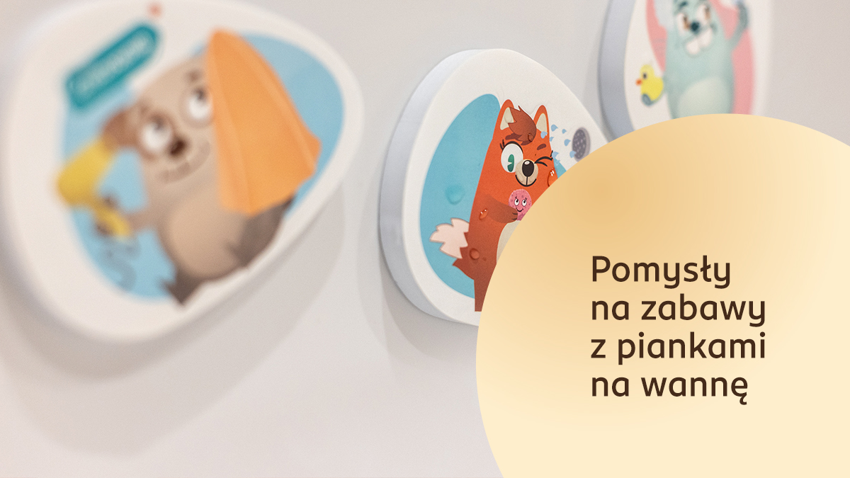 Pomysły na zabawy z piankami na wannę "Czyściochowo"