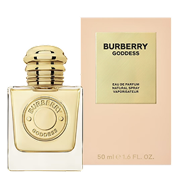 Opakowanie i flakon Burberry Goddes