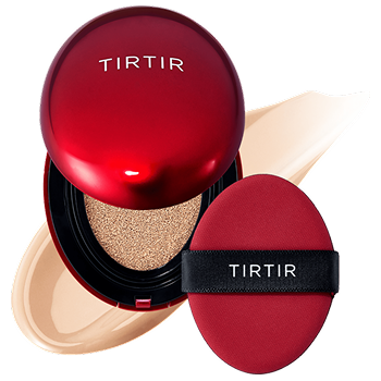 Opakowanie i gąbeczka podkładu TIRTIR Mask Fit Red Cushion